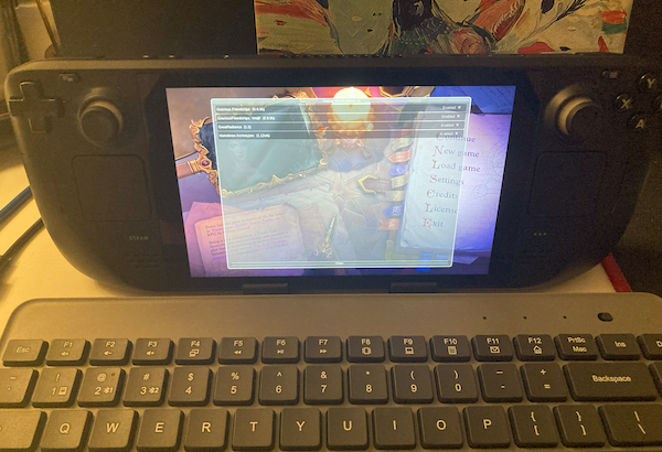 Ctrl + M shows the mod menu