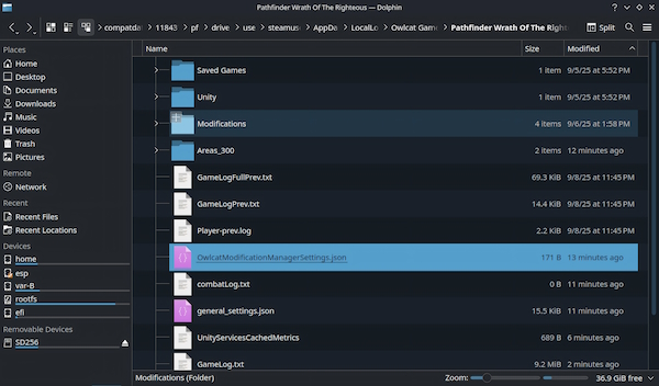 The files were finally placed.